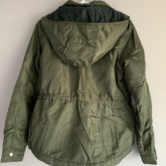 Green Army Coat - Picture 2 of 3
